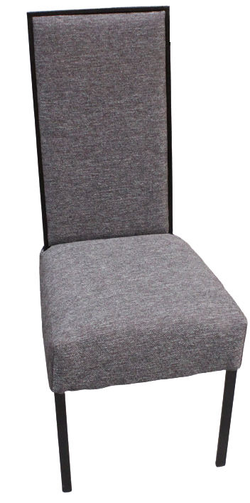 Silla Hinojo gris, vista frontal del producto