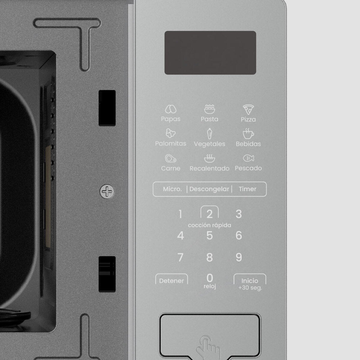 Horno De Microondas Mabe Modelo HMM07SBW - vista de detalle 2