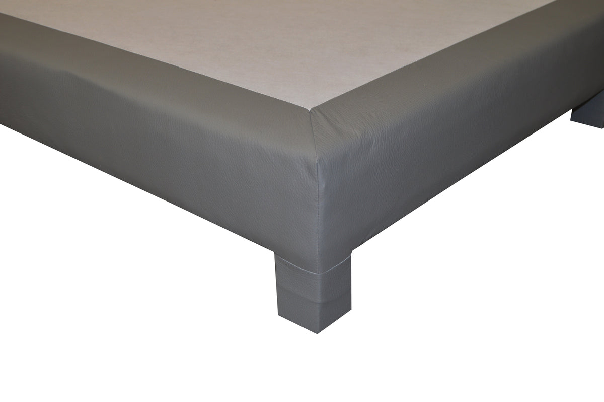 Base para Cama Modelo Roca King Size Vinil - detalle de esquina y pata