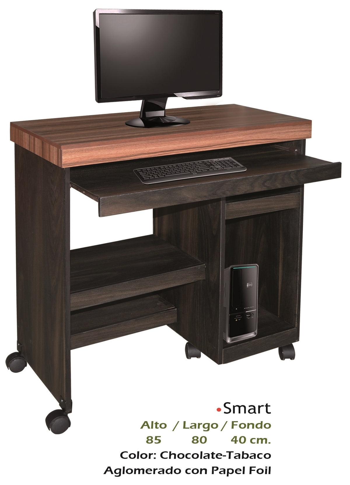 Centro de Cómputo Modelo Smart - vista adicional del producto sobre fondo blanco