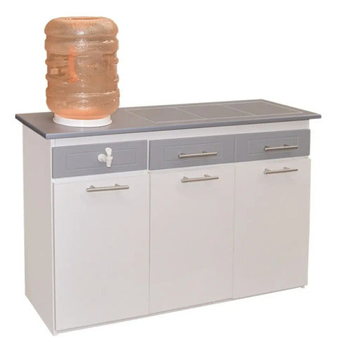 Mueble para Cocina Modelo Paloma Gris