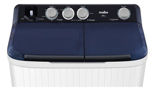 Lavadora Dos Tinas Mabe Modelo Lmdx2224hbab0