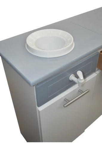 Mueble para Cocina Modelo Paloma Gris