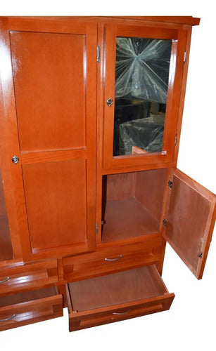 Ropero Modelo Casablanca Caoba