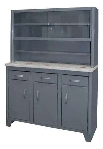 Mueble para Cocina Modelo Cohuxa Gris