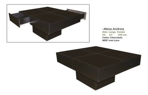 Mesa de Centro Modelo Andrea