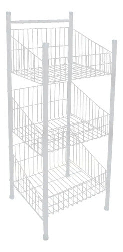 Mueble para Cocina Modelo Verdulero Blanco