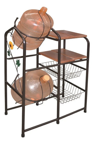 Mueble para Cocina Modelo Doble Garrafon