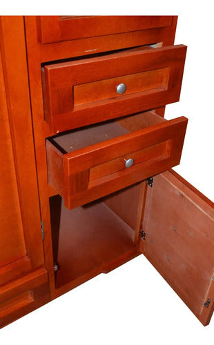 Ropero Modelo Zapatero Caoba