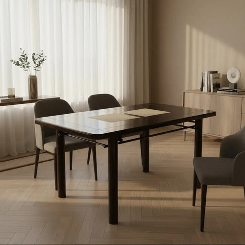 Base y Cubierta para Antecomedor Modelo Ibiza para 6 Sillas