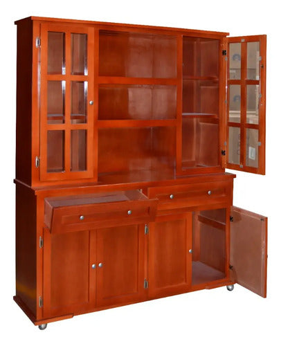 Vitrina Modelo Guam Caoba