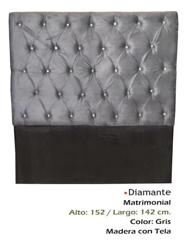 Cabecera Modelo Diamante Matrimonial