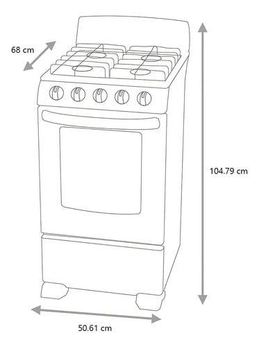 Estufa Mabe Modelo Em5030bais1