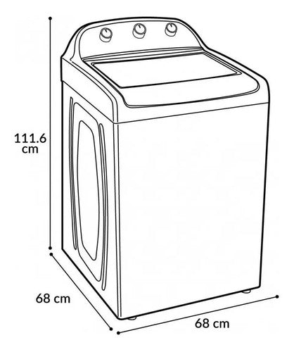 Lavadora Automática Mabe Modelo Lma78113cbab0