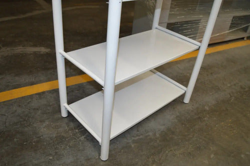 Librero Modelo Multilibrero 5 Charolas Blanco