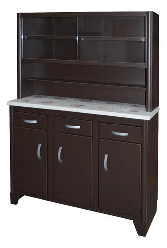 Mueble para Cocina Modelo Cohuxa Chocolate