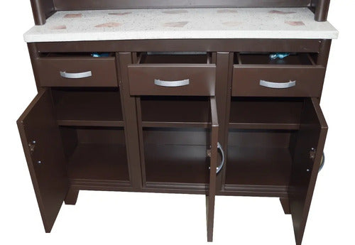 Mueble para Cocina Modelo Cohuxa Chocolate