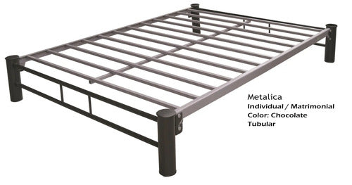 Base para Cama Modelo Metalica Matrimonial