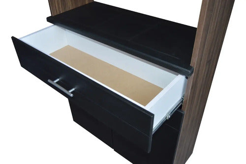 Mueble para Cocina Modelo España Chocolate