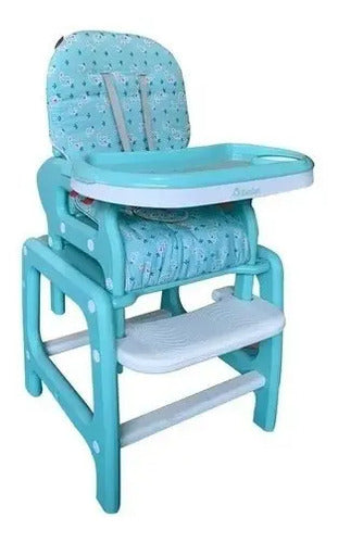 Silla Alta D'bebe Modelo Multiconfort Verde
