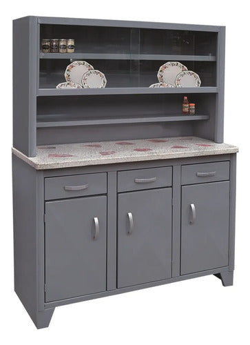 Mueble para Cocina Modelo Cohuxa Gris