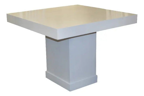 Base y Cubierta para Antecomedor Modelo Bombay para 4 Sillas