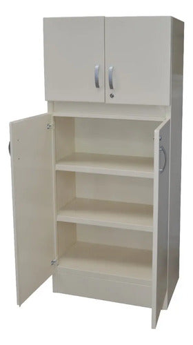 Locker Modelo 4 Puertas Almendra