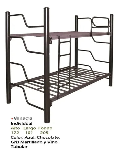 Litera Modelo Venecia Individual Chocolate