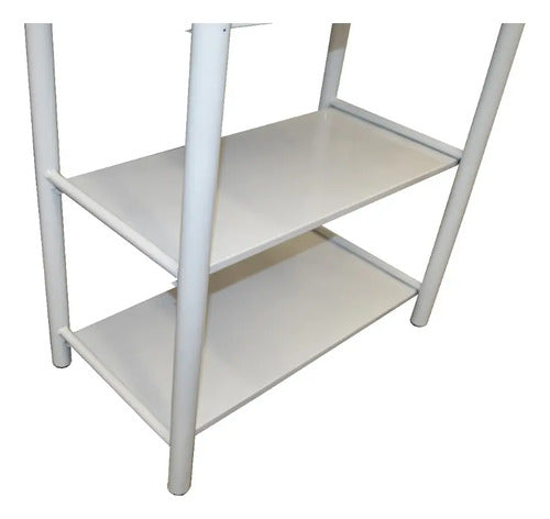 Librero Modelo Multilibrero 5 Charolas Blanco