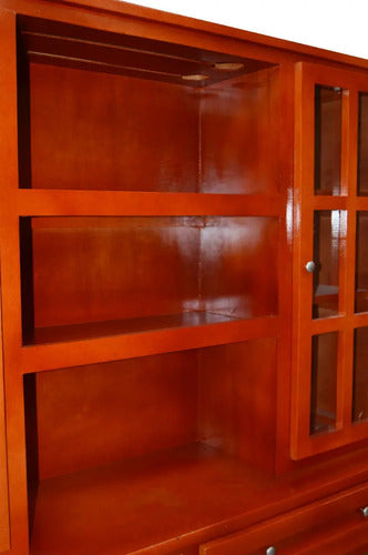 Vitrina Modelo Guam Caoba