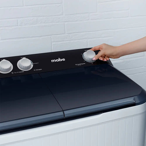 Lavadora Dos Tinas Mabe Modelo Lmdx2224hbab0