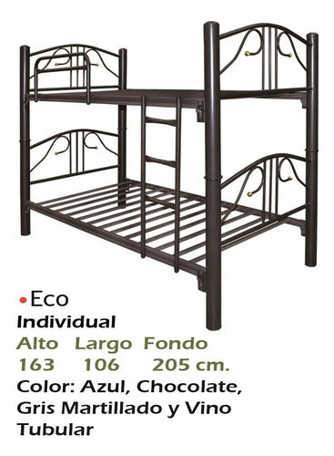 Litera Modelo Eco Individual Chocolate