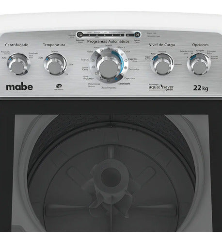 Lavadora Automática Mabe Modelo Lma72215wbab1