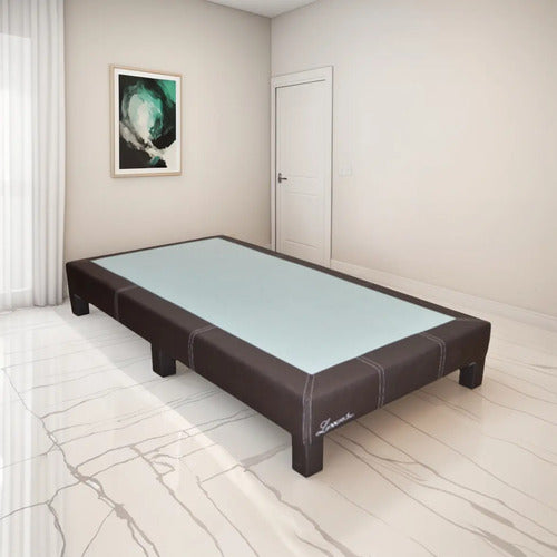 Base para Cama Modelo Roca Individual Vinil