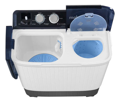 Lavadora Dos Tinas Mabe Modelo Lmdx6124hbab0