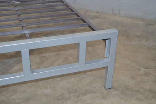 Cama Modelo Berlina Matrimonial Gris