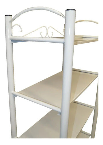 Librero Modelo Multilibrero 5 Charolas Blanco