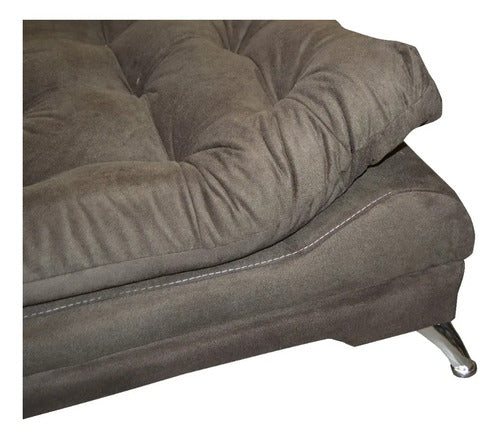 Sofá Cama Modelo Canoa Chocolate