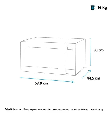 Horno de Microondas General Electric Modelo Mge11sej