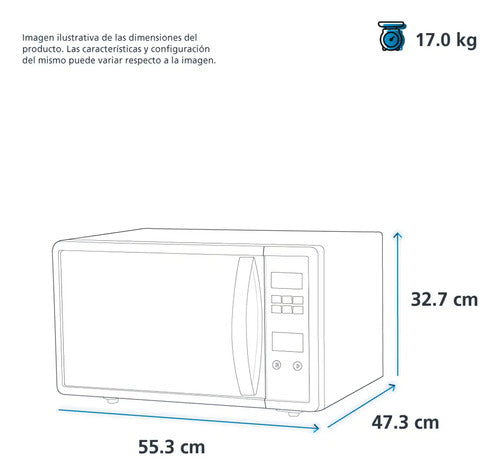 Horno de Microondas IO Mabe Modelo Io160mdi
