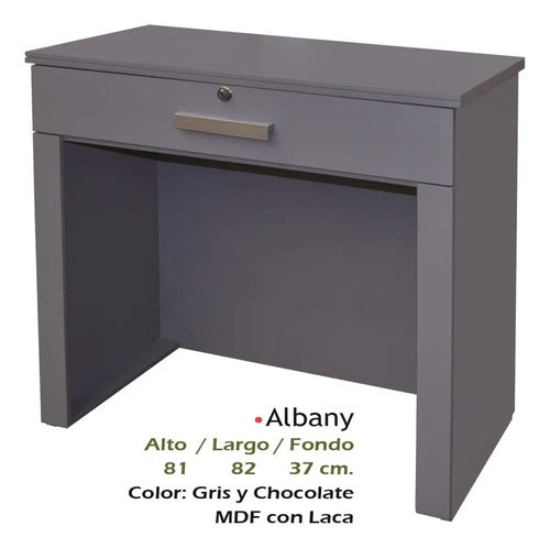 Escritorio Modelo Albany Gris