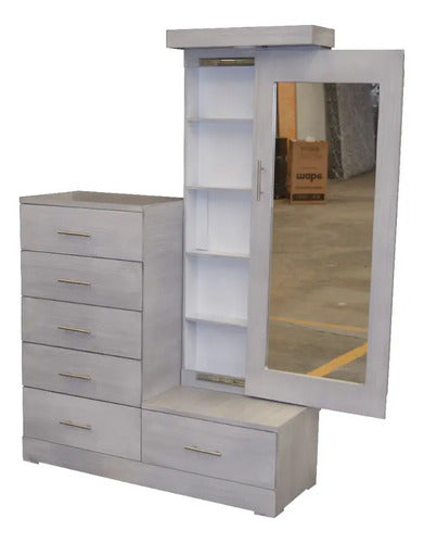 Tocador Modelo Chiapas Gris