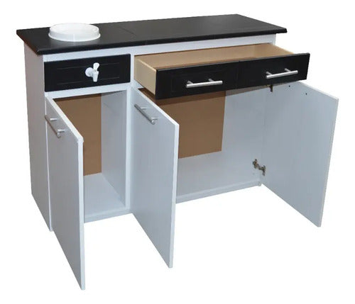 Mueble para Cocina Modelo Paloma Chocolate