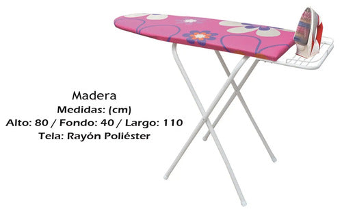 Burro de Planchar Modelo Madera
