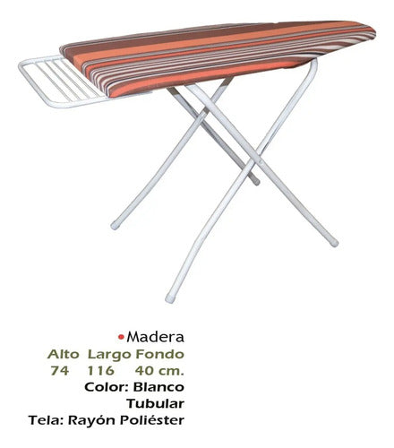 Burro de Planchar Modelo Madera