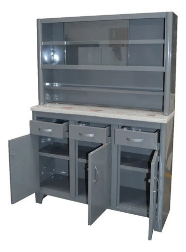 Mueble para Cocina Modelo Cohuxa Gris