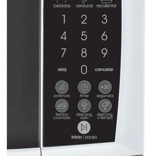 Horno de Microondas Mabe Modelo Hmm700wk