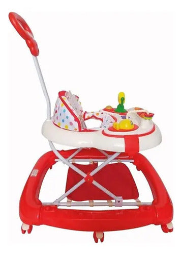 Andadera D'bebe Modelo Rocking Star Roja