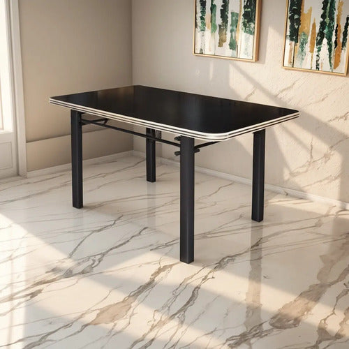 Base y Cubierta para Antecomedor Modelo Toscana para 6 Sillas