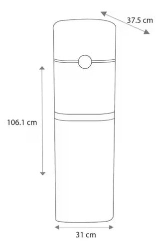 Enfriador de Bebidas Mabe Modelo Embl1tn